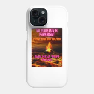 Mountain Volcano Phone Case