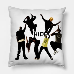 dancing hip hop Pillow