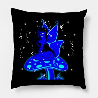 FAERIE 4 (Blue) Pillow