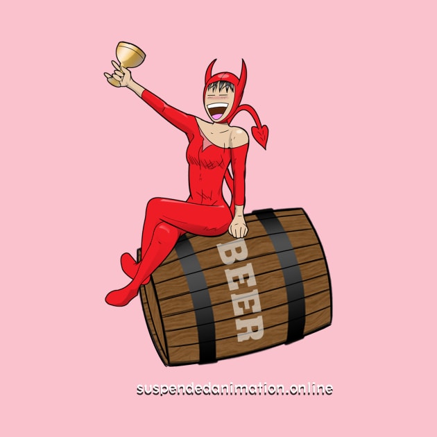 Sue Shimi on Beer Barrel by tyrone_22