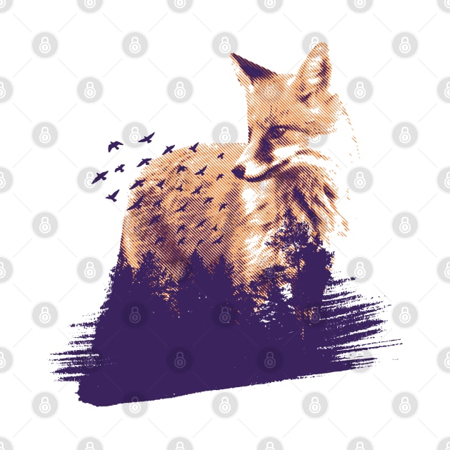 FOREST FOX by madeinchorley