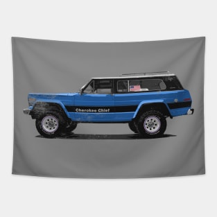 FSJ Beach Truck - Blue, Weathered Tapestry