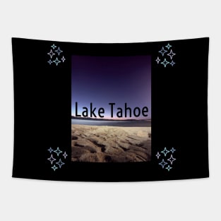 Lake Tahoe at Night Tapestry