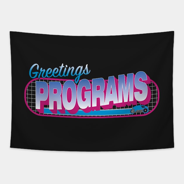 Greetings Programs Tapestry by VOLPEdesign