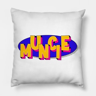 muncie popretro Pillow