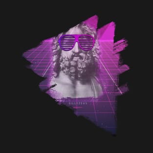 Retrowave Zeus Aesthetic T-Shirt T-Shirt