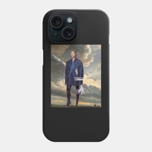 Mona Lisa Meets High Fashion and Rebel Culture Phone Case