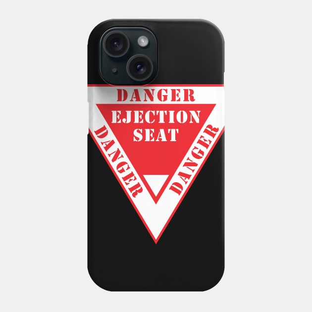 Danger Ejection Seat Phone Case by Beltschazar