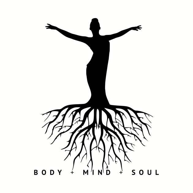 Body Mind and Soul Spiritual Design by Cre8tiveSpirit