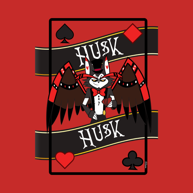 Husk - Poker Card by Alouna