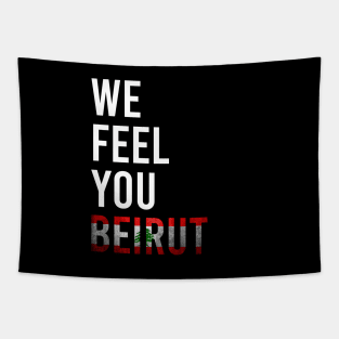 We Feel You Beirut Tapestry