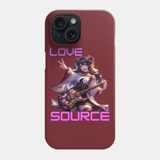 Charming Kawaii Girl, Love Source II | Catsie Cat Phone Case