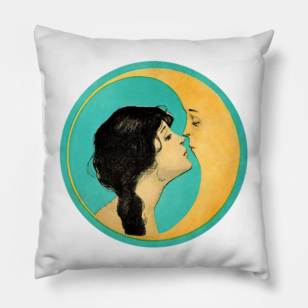 Dear Moon Original Pillow by wildtribe