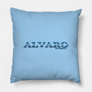 ALVARO. MY NAME IS ALVARO. SAMER BRASIL Pillow
