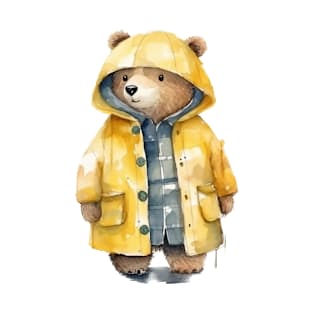 Raincoat Bear T-Shirt