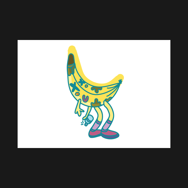 crazy banana by ugnelaza