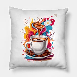 I Love Coffee Pillow