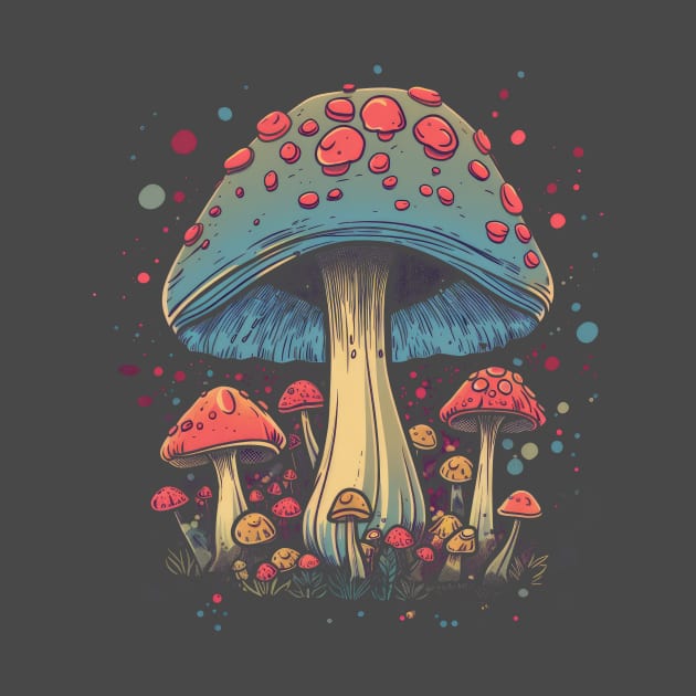 Mushrooms of the Magi by JensenArtCo