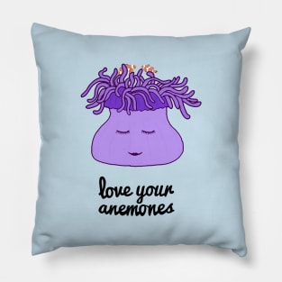 Love Your Anemones Pillow