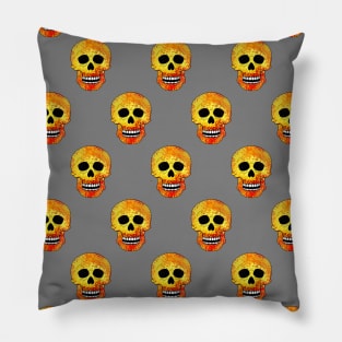 Skull Pattern Pillow