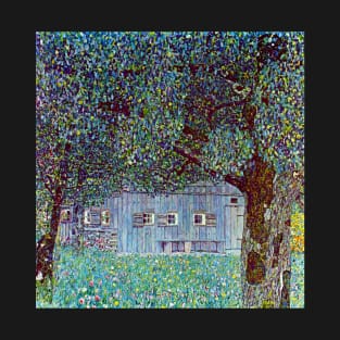 Farmhouse in Upper Austria by Gustav Klimt T-Shirt