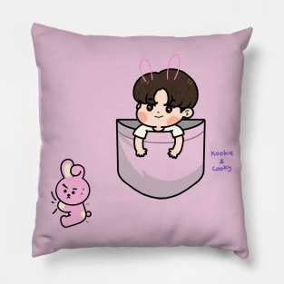 kookie and cooky Pillow