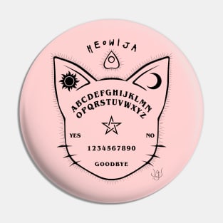 Pink Meowija Pin