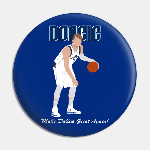 Doncic : make dallas Great again Pin by AlonaGraph