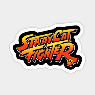 Stray Cat Fighter Magnet