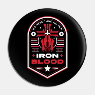 Iron Blood Emblem Pin