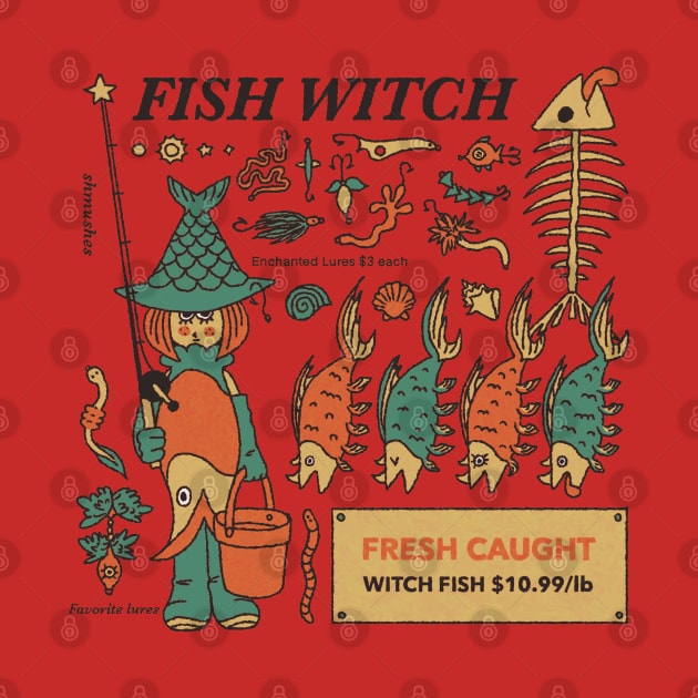 Fish Witch by cskips