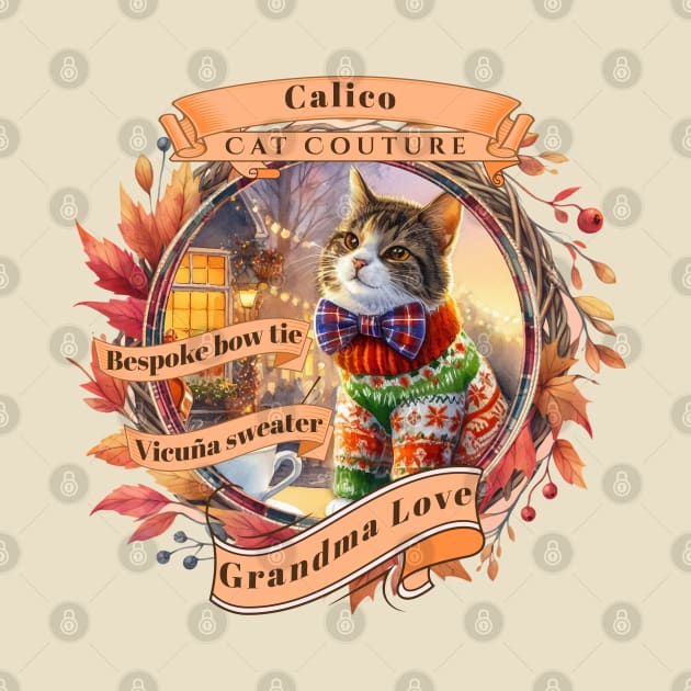 Cat Couture Bespoke Vicuña Grandma Love 31C by catsloveart