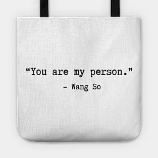 Moon Lovers Scarlet Heart Ryeo Quotes Tote