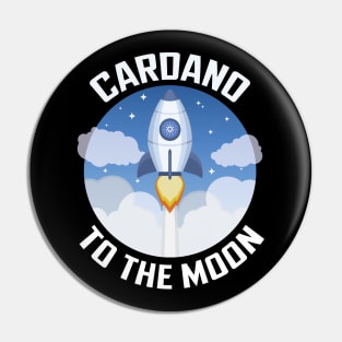 Funny Cardano, ADA Crypto Millionaire, hodl Cryptocurrency, Crypto, Bitcoin, Ethereum Pin