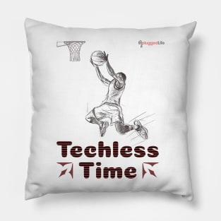 Techless Time TShirt Pillow