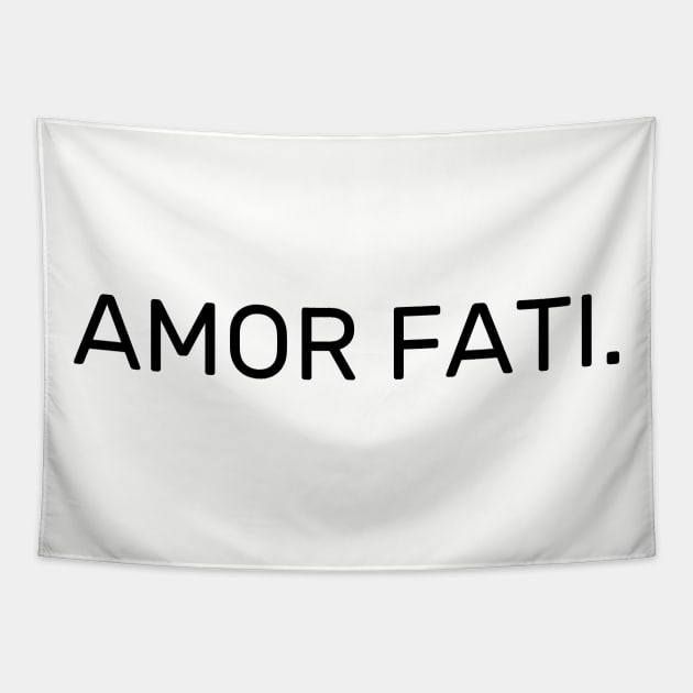 Amor Fati - Stoicism Tapestry by TheCultureShack