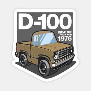 D100 - 1976 (Light Gold) Magnet