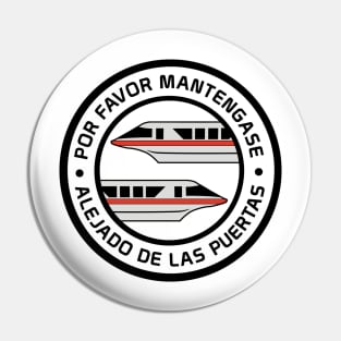 MonorailPorFavorRed Pin