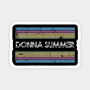 donna s retro rainbow Magnet