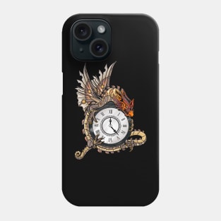 The Steam-Powered Dragon - Steampunk Fantasy Art Phone Case