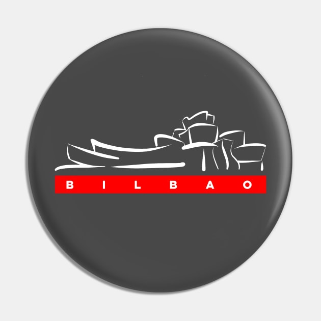 Bilbao logo Design Pin by covostudio