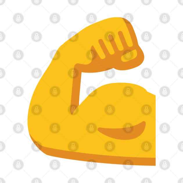 Arm flex emoji Arm Emoji TShirt TeePublic