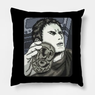 Chris Redfield Pixel Art Pillow