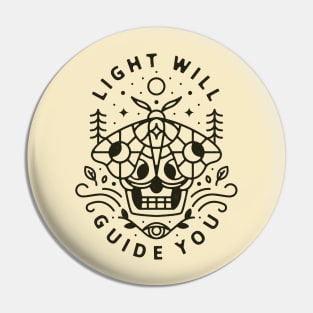 Light will guide you Pin