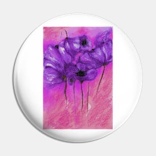 Poppy flowers Pin