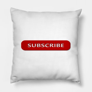 SUBSCRIBE, SOCIAL MEDIA. SAMER BRASIL Pillow