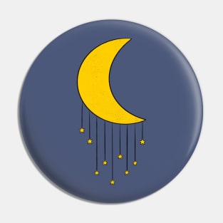 Moon Mobile - Stars Pin