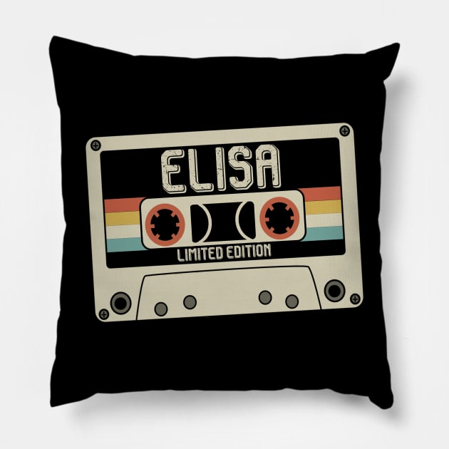 Elisa - Limited Edition - Vintage Style Pillow by Debbie Art