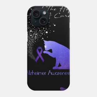 Alzheimer Awareness Spread The Hope Find A Cure Gift Phone Case
