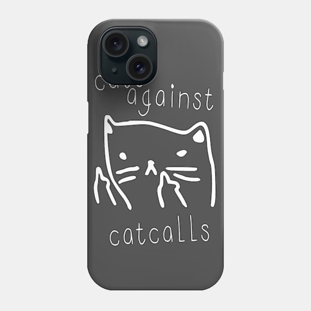 Cats against Calls Phone Case by pbfhpunk